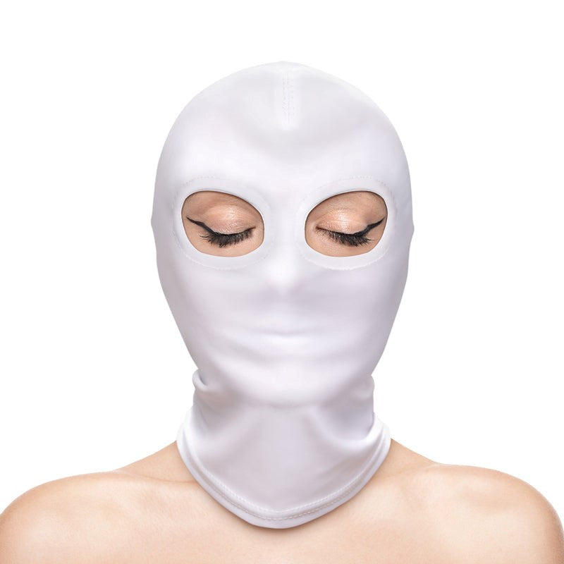 Fetish & Fashion Eyes Hood Snug Fit Sensory Deprivation Play - - Bondage Hoods