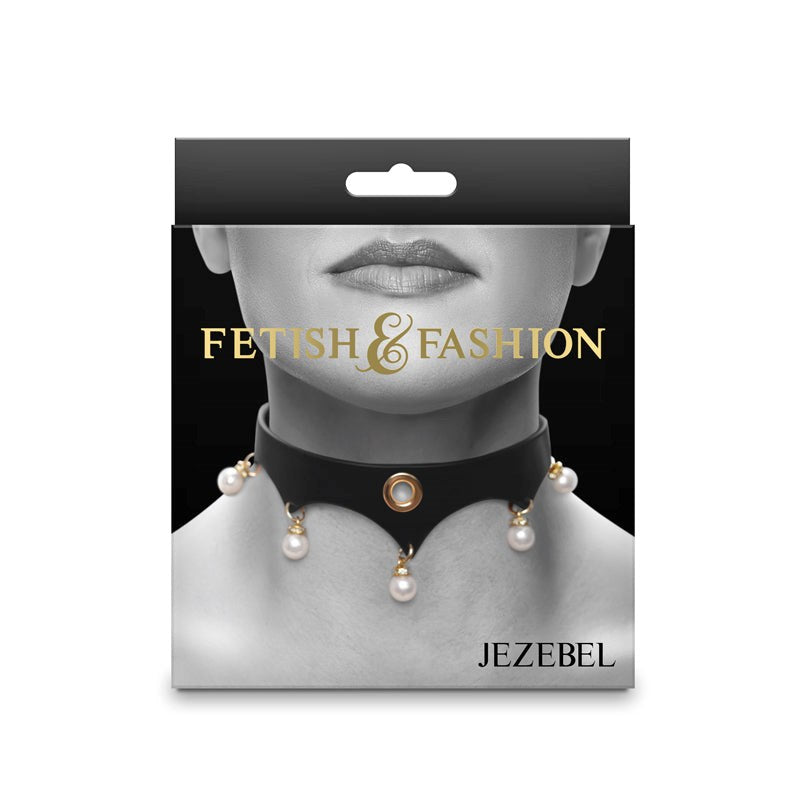 Jezebel Collar - Elevate Your Style with Fetish & Fashion - - Collars and Leads