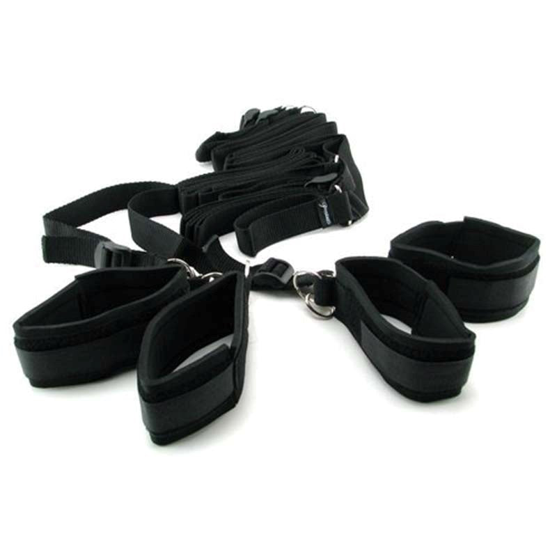 Fetish Fantasy Bed Bindings BDSM Restraint Kit - - Bondage Kits