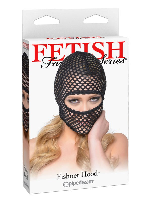 Fetish Fantasy Fishnet Hood Get More Naughty Fun - - Bondage Hoods