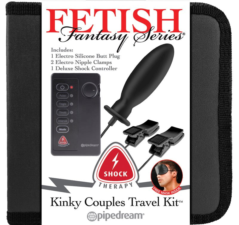 Pipedream Products Fetish Fantasy Series Kinky Couples Toys Travel Kit - - Electro Sex