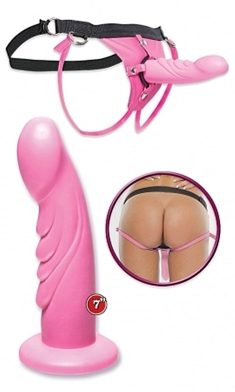 Pipedream Fetish Fantasy Series Silicone Strap On Sex Toys Premium Harness - - Strap On Sextoys