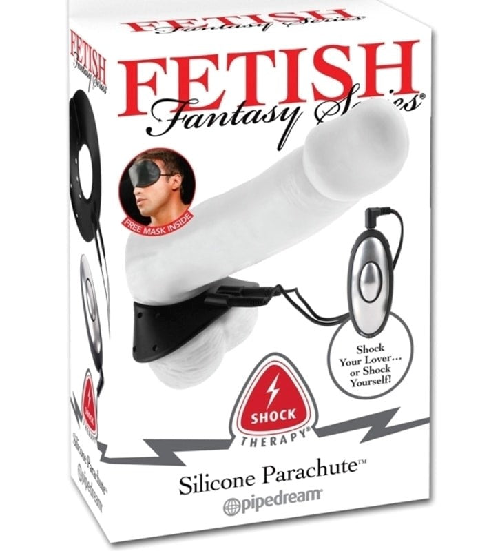 Pipedream Products Fetish Fantasy Shock Therapy Silicone Cock Parachute - - Electro Sex