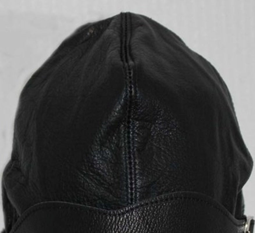 Fetish Supplies Bondage Hood Leather Cock Fit Masters - - Bondage Hoods