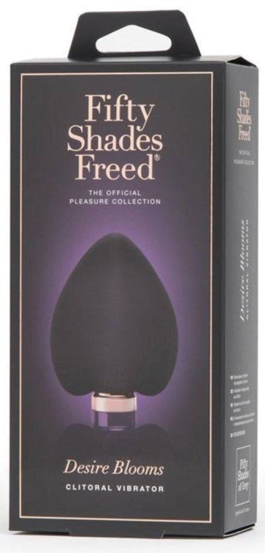 Love Honey Fifty Shades Freed Desire Blooms Clitoral Vibrator USB Rechargeable - - Clit Ticklers and Pulsators