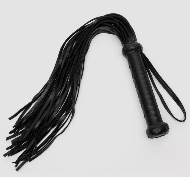 Fifty Shades Vegan Leather BDSM Flogger - Serious Pleasure - - Whips And Crops
