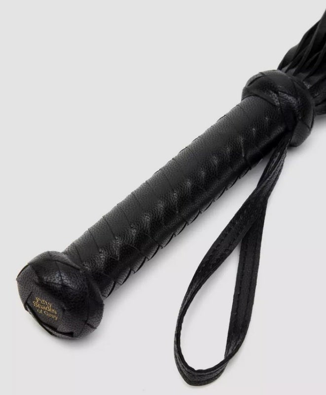 Fifty Shades Vegan Leather BDSM Flogger - Serious Pleasure - - Whips And Crops