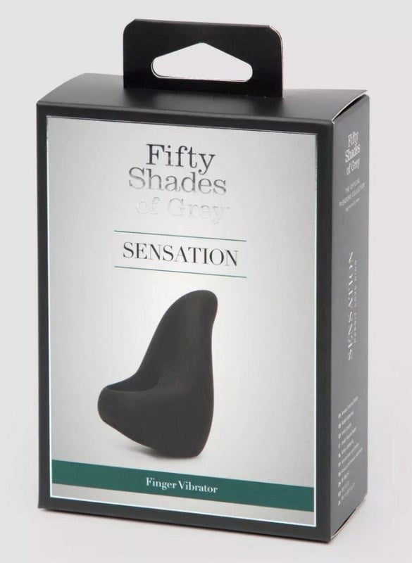Love Honey Fifty Shades of Grey Sensation Rechargeable Finger Vibrator - - Finger and Tongue Vibrators