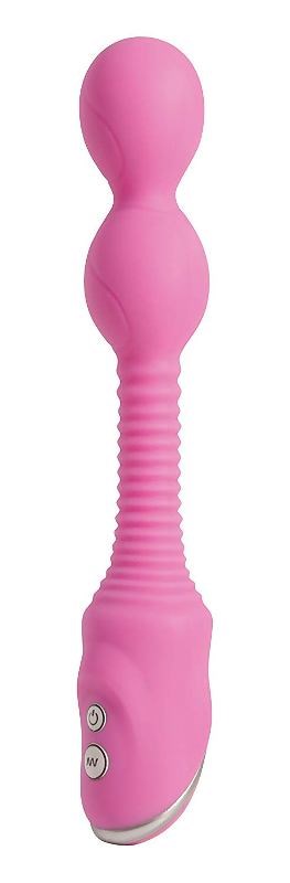 Adam & Eve Flexi Kegel Wand Silicone Dual Motor Vibrator - - Love Eggs and Kegel Exercisers