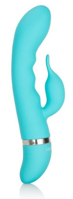 California Exotics Foreplay Frenzy Teaser Rabbit Massager Dual Motor - - Rabbit Vibrators