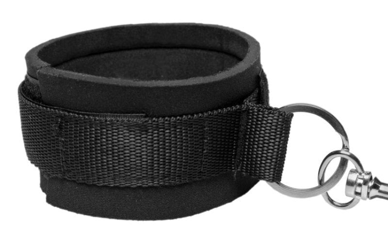 Frisky Bedroom Restraint Kit Gripping Cock Rings - - Bondage Kits