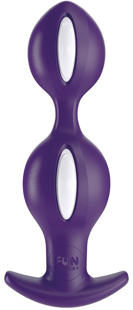 Fun Factory B Balls Purple/White Fast Aussie Shipping - - Luxury Sex Toys