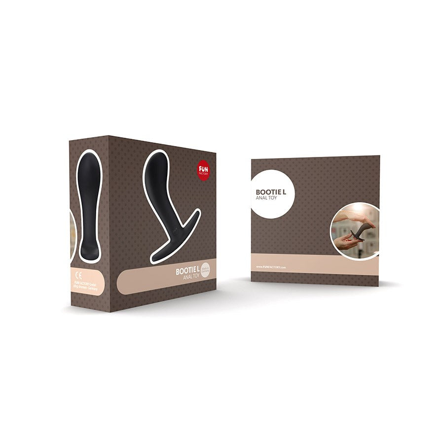 Fun Factory Bootie Beginners Butt Plug Large Black - - Prostate Toys