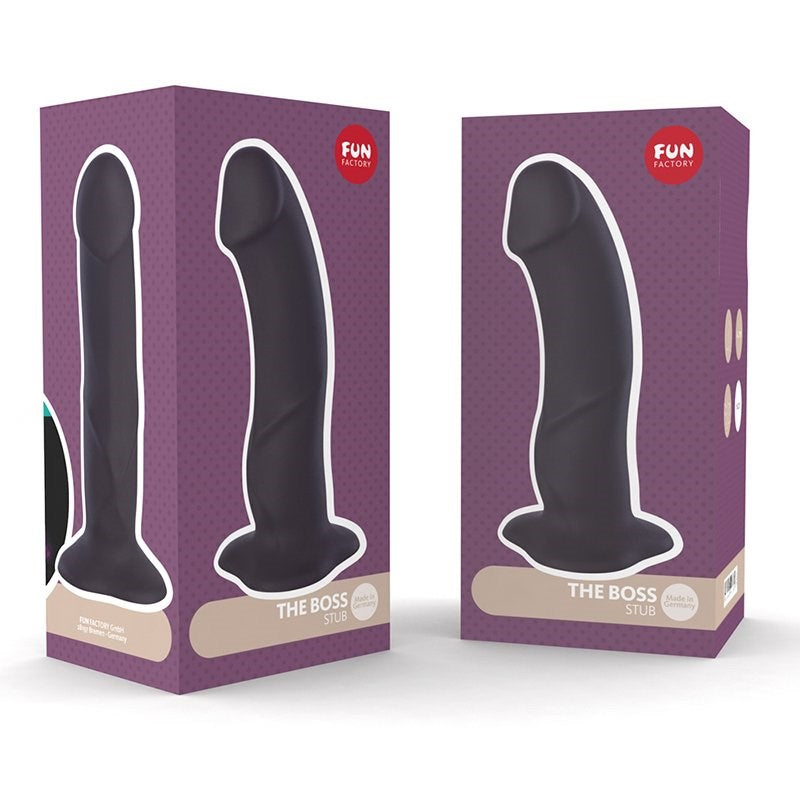 Fun Factory The Boss Stub Dildos Premium Medical Grade Silicone - - Realistic Dildos