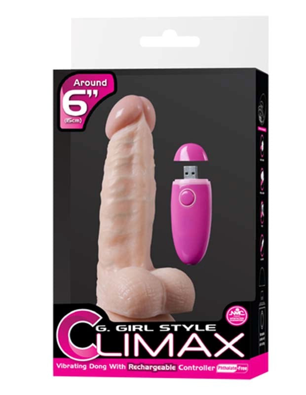 NANMA Corporation G Girl Style Climax Vibrating 6 Dong Version 3 Dildo - - Realistic Dildos