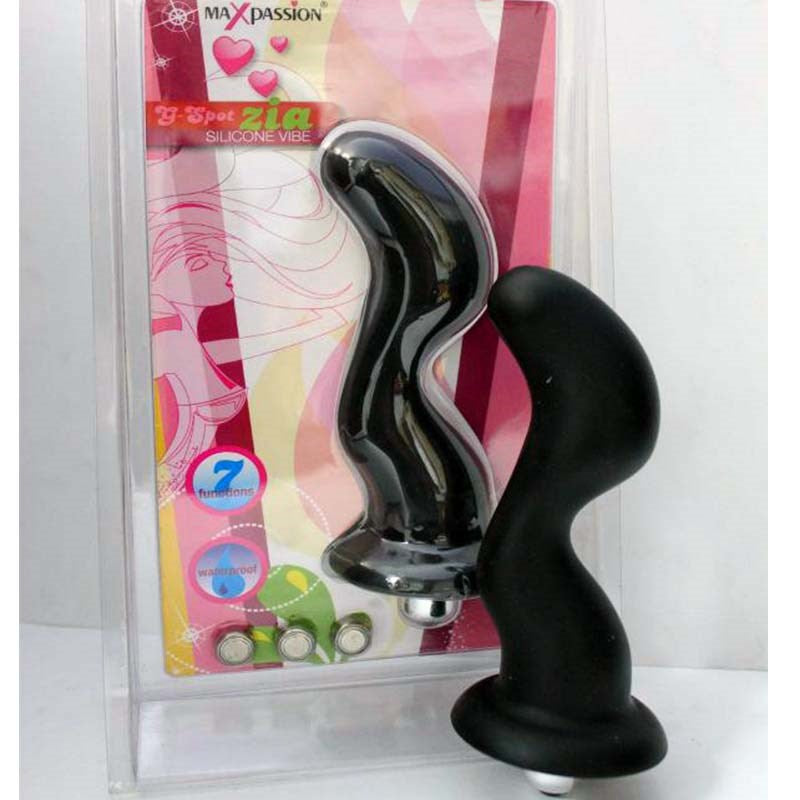 Maxpassion G spot Zia Silicone Vibe 7 Vibration Patterns for Orgasm - - G-Spot Vibrators