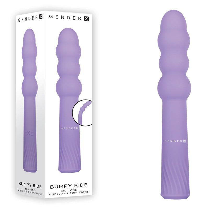 Gender X Rechargeable Textured Pleasure Vibe - - G-Spot Vibrators