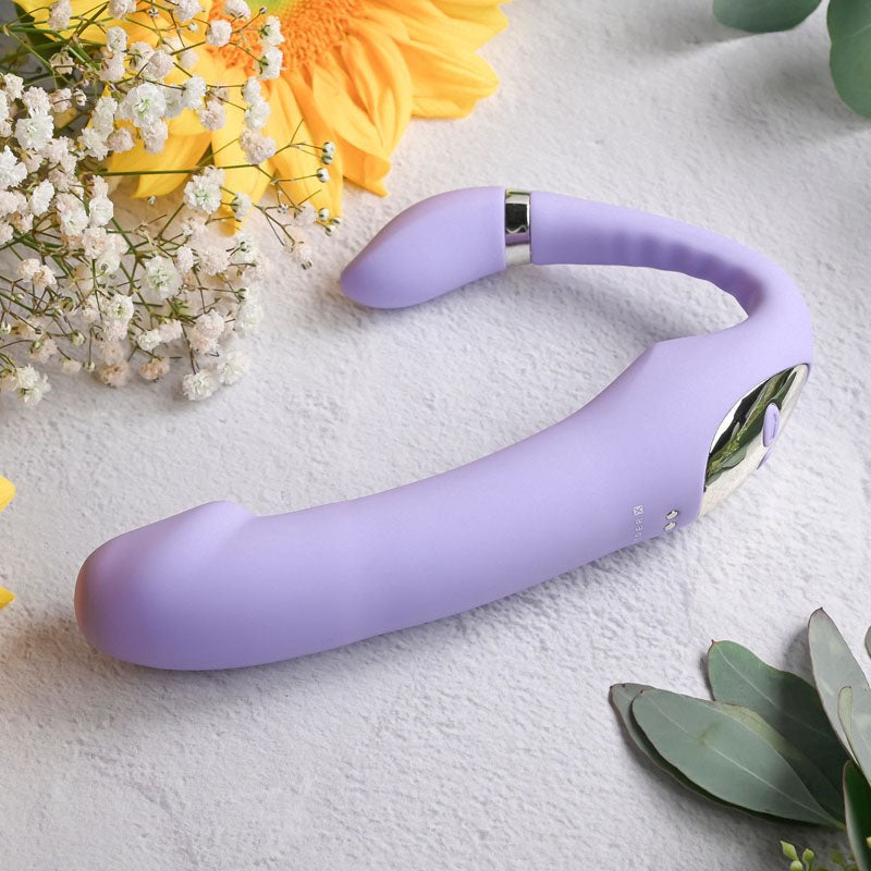 Gender X's Lilac Strapless Strap-On - 10 Speeds of Ecstasy - - Strap On Sextoys