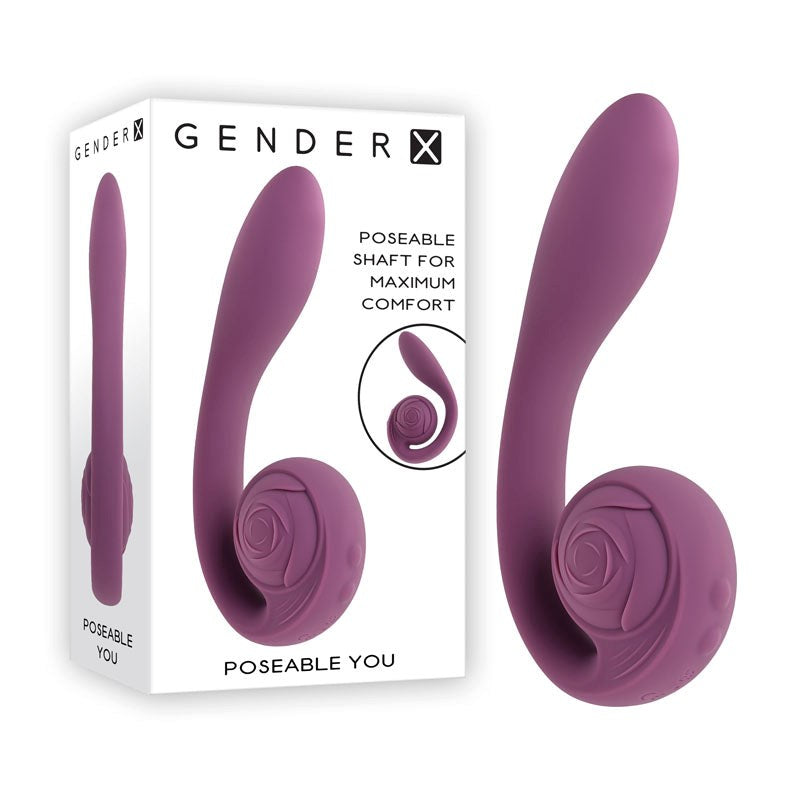 Gender X POSEABLE YOU - Rechargeable G-Spot Vibrator - - G-Spot Vibrators