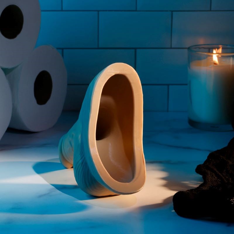 Evolved Gender X Squishy Silicone Stand to Pee Companion - - Strap On Sextoys