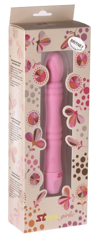 SToys Girlie Britney Rosa Waterproof Vibrator - - G-Spot Vibrators