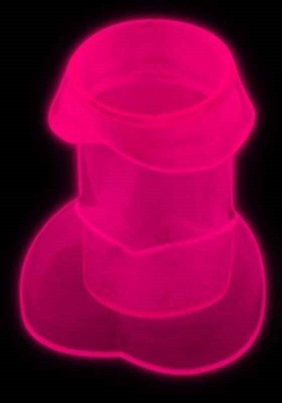 Kheper Games Glow in the Dark Penis Shot Glass Novelty Drinkware - - Sex Games, Coupons and Tricks