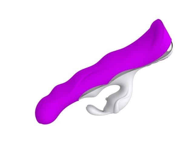 SZ Passion Toy Grace Rabbit Vibe Bendable Neck Dual Stimulation Vibrator - - Rabbit Vibrators