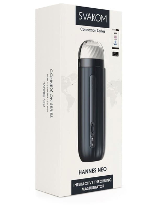 Hannes Neo Interactive Masturbator Slide On And Enjoy - - Luxury Sex Toys