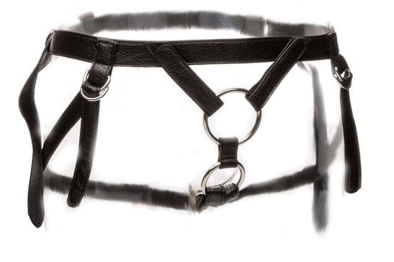 California Exotics Her Royal Harness The Duchess Strap On Attachment with Dual Ring - - Strap On Sextoys