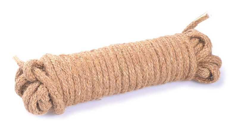 Hessian Bondage Rope - - Cuffs and Restraints