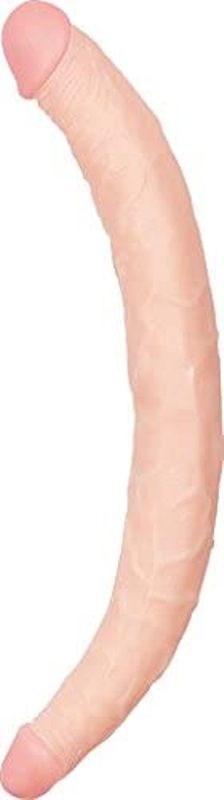 NANMA Corporation Hoodlums Lifelike Dual Headed Pleasure Wand Waterproof Design - - Realistic Dildos