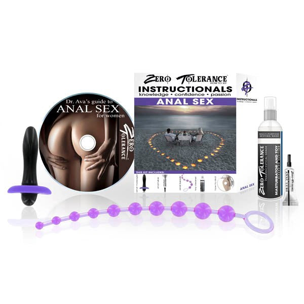 Zero Tolerance How To ANAL SEX Instructional Kit - - Sex Kits
