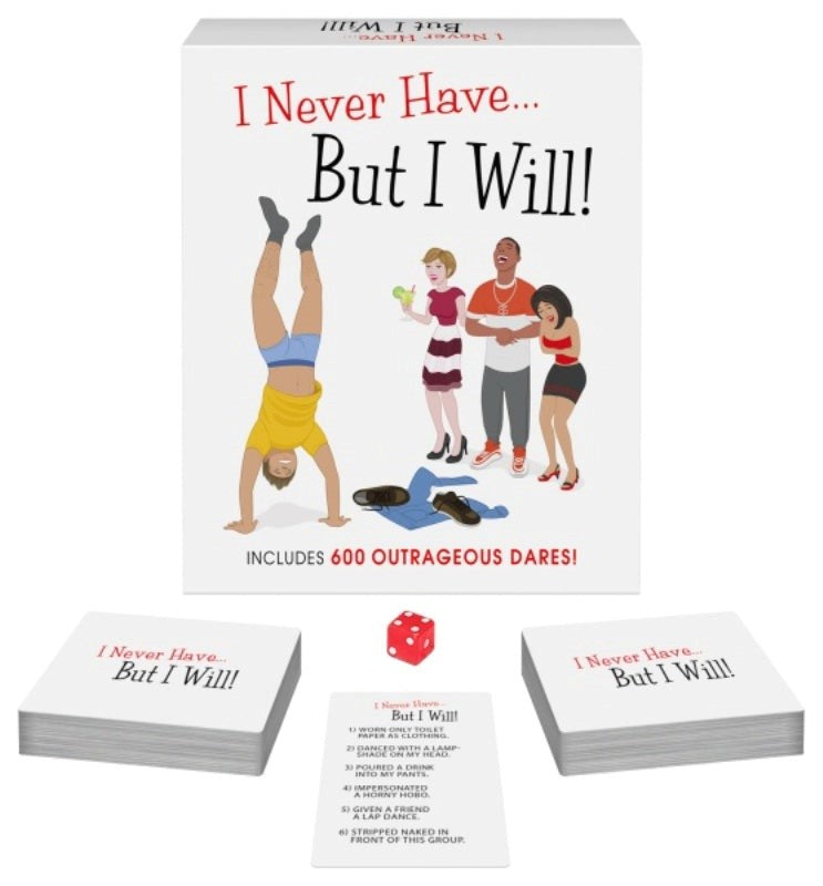 Kheper Games I Never Have But I Will Adult Party Game with 600 Challenges - - Sex Games, Coupons and Tricks