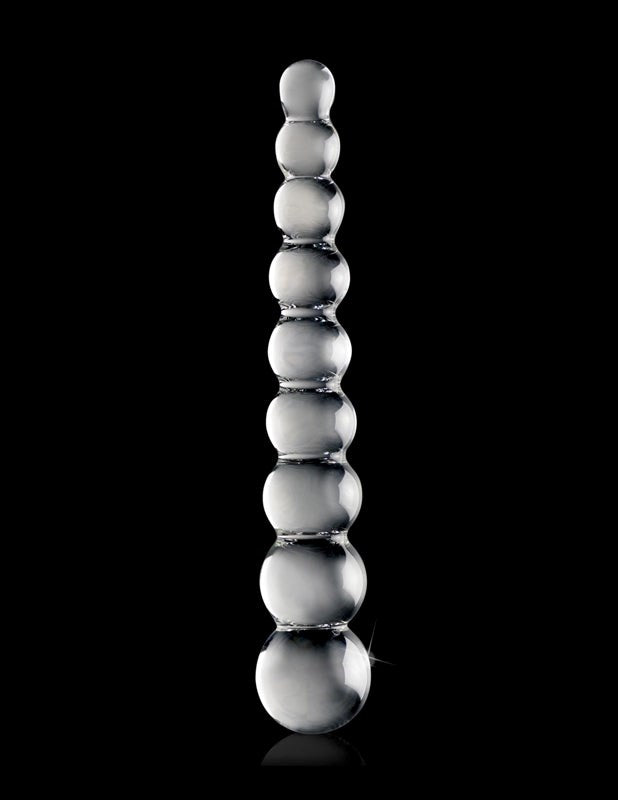 Pipedream Icicles No 02 Luxury Glass Massager Hand Blown Borosilicate - - Glass Sex Toys