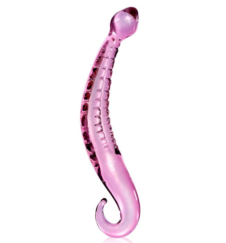 Pipedream Icicles No 52 G Spot and P Spot Stimulator Borosilicate Glass - - Glass Sex Toys