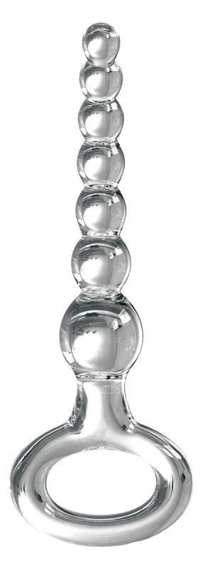 Pipedream Products Icicles No 67 Glass Anal Beads Massager Premium - - Glass Sex Toys