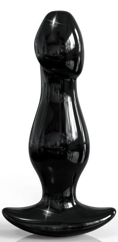 Pipedream Icicles No 71 Hand Blown Glass Butt Plug Premium Temperature Play - - Glass Sex Toys