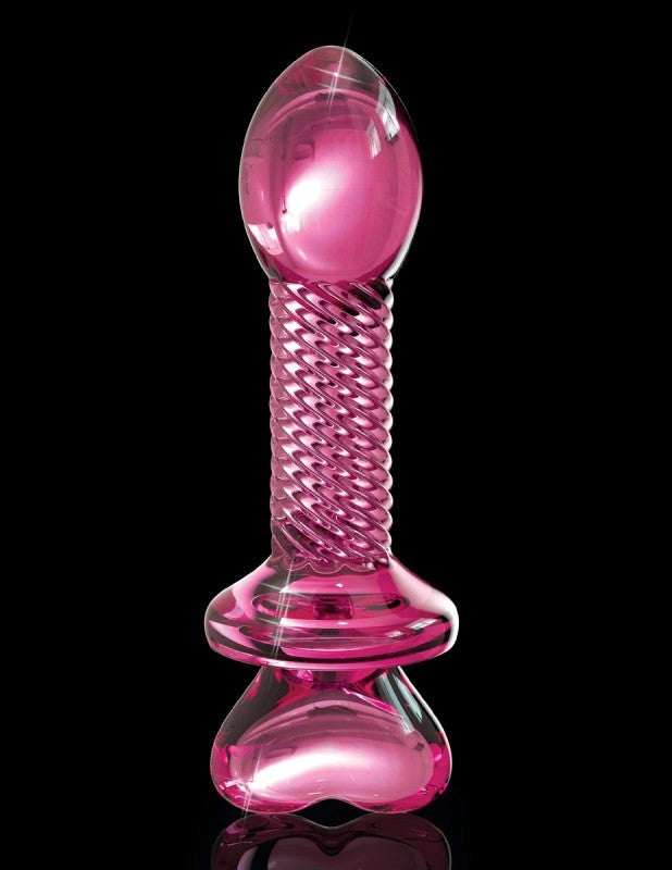 Pipedream Icicles No 82 Hand Blown Glass Anal Plug Premium Borosilicate - - Glass Sex Toys
