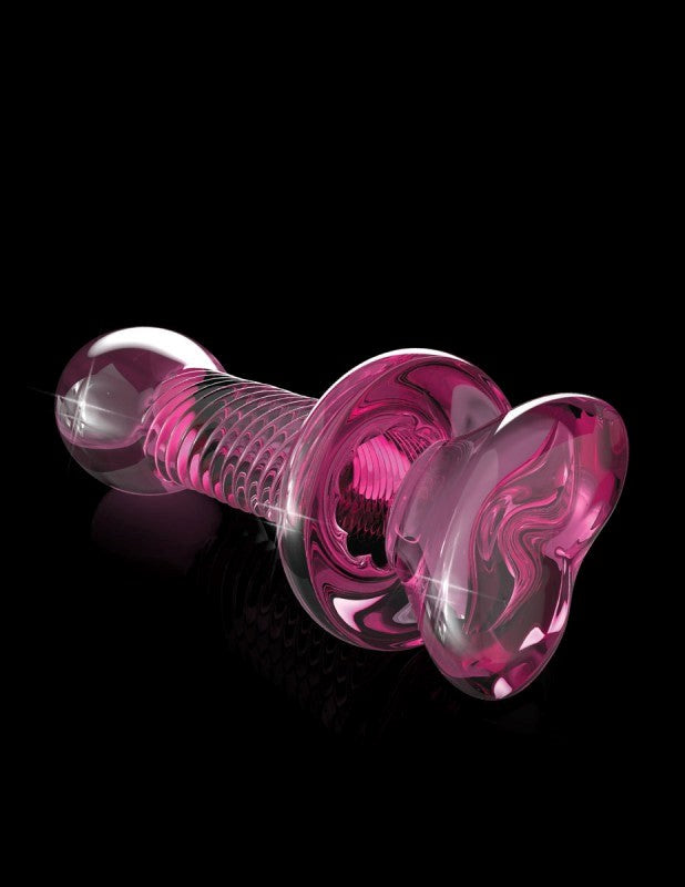 Pipedream Icicles No 82 Hand Blown Glass Anal Plug Premium Borosilicate - - Glass Sex Toys