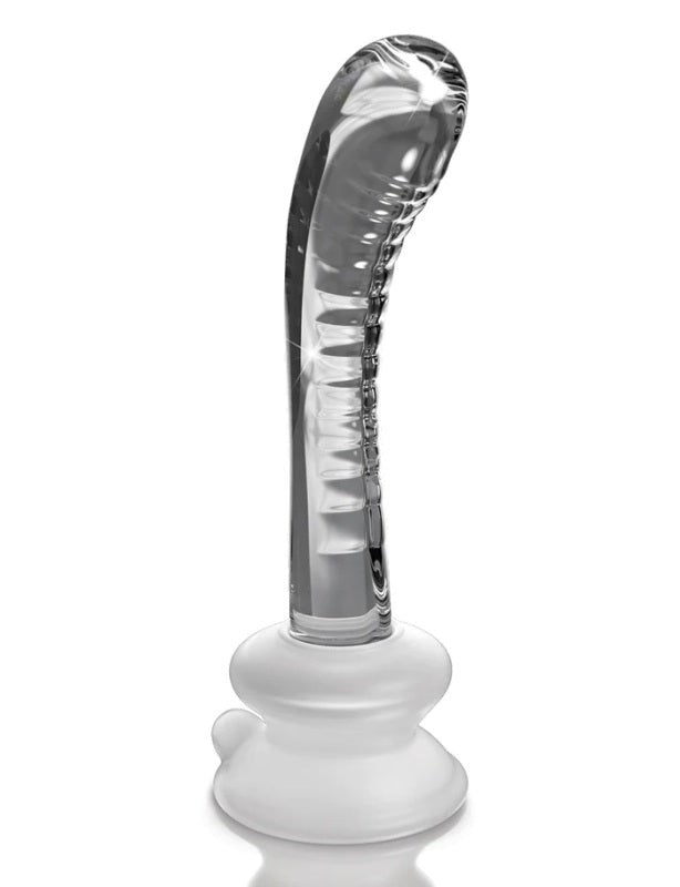 Pipedream Products Icicles No. 88 Suction Cup Base Glass Dildo - - Glass Sex Toys