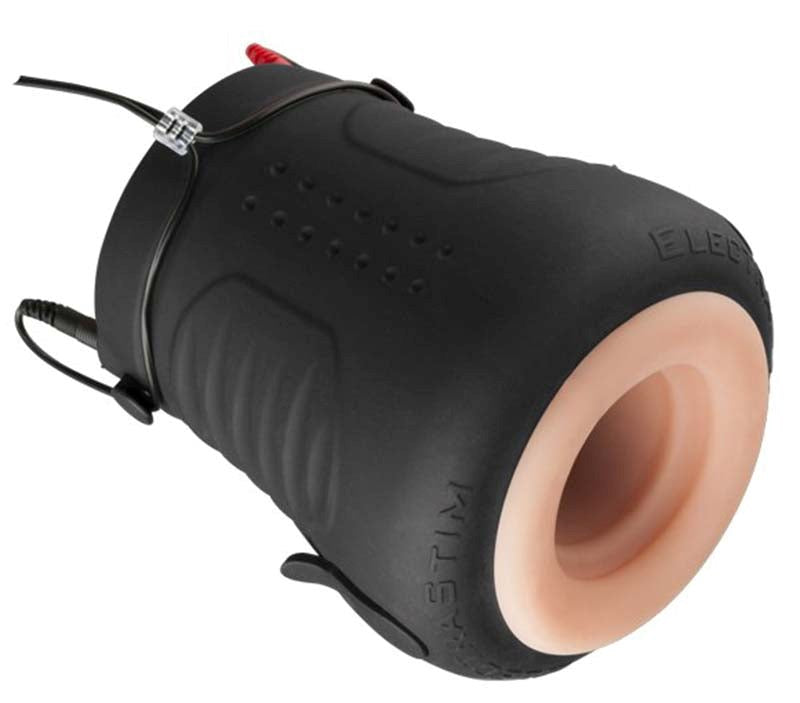 Electrastim Jack Socket Electro Stroker with Dual Layer Construction - - Electro Sex