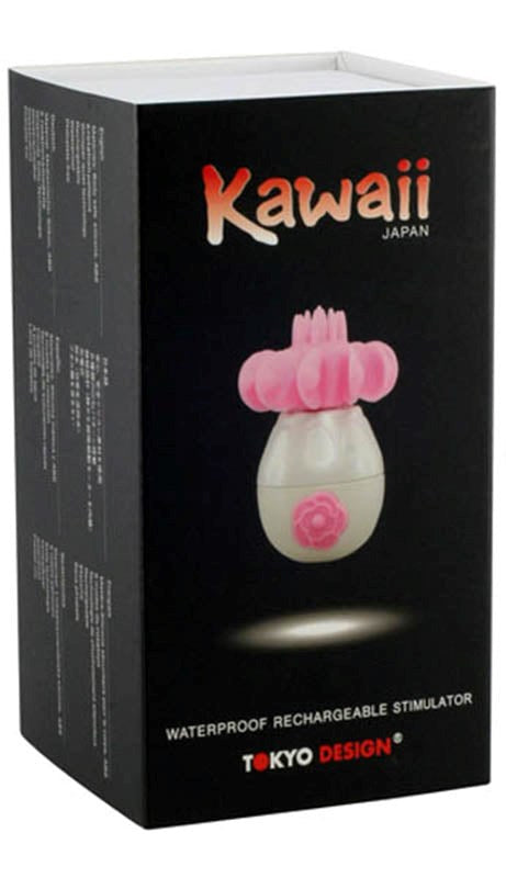 Tokyo Design Kawaii 3 Mini Dual Stimulator Rotating Tip Clitoral Vibrator - - Waterproof Vibrators