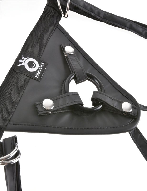 Pipedream King Cock Fit Rite Strap On Harness with Adjustable Comfort System - - Strap On Sextoys