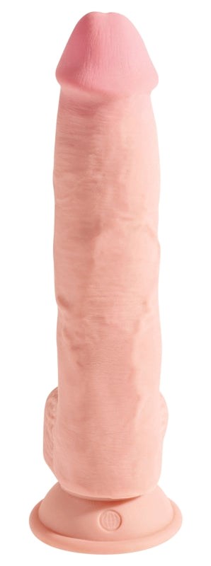 Pipedream Products King Cock Plus 10 Inch Triple Density Fat Cock with Balls - - Realistic Dildos