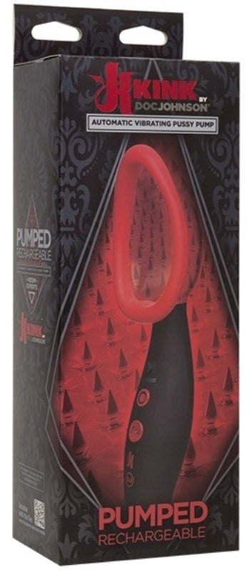 Kink Pumped Rechargeable Pussy Pump Australian Cock Rings - - Luxury Sex Toys