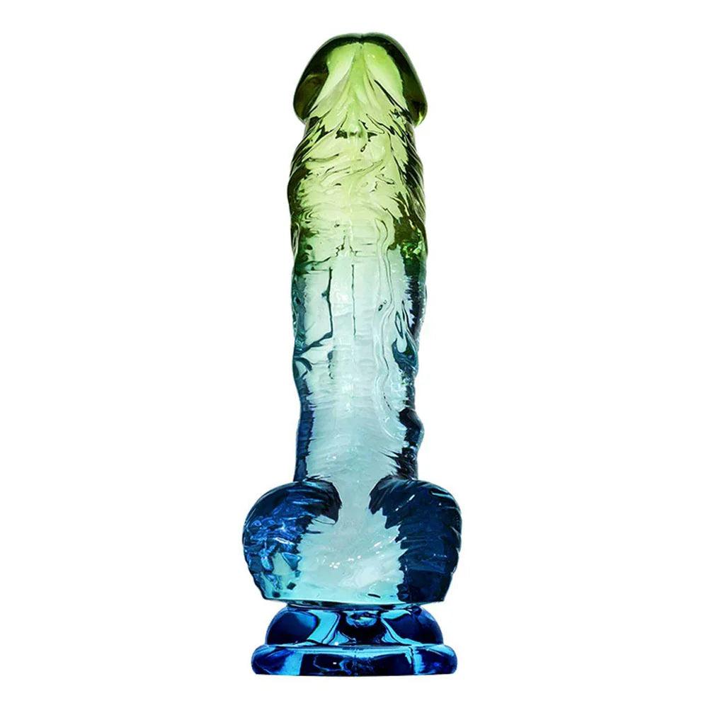 Adam & Eve SENSUAL SEASIDE TPE Realistic Dildo - - Realistic Dildos