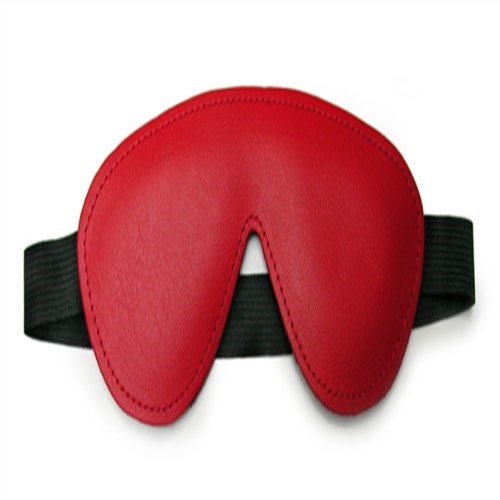The Stockroom KinkLab Bondage Padded Leather Blindfold Complete Light Blockage - - Masks And Blindfolds