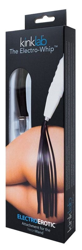 The Stockroom Kinklab the Electro Whip Attachment for NeonWand Electro BDSM - - Electro Sex