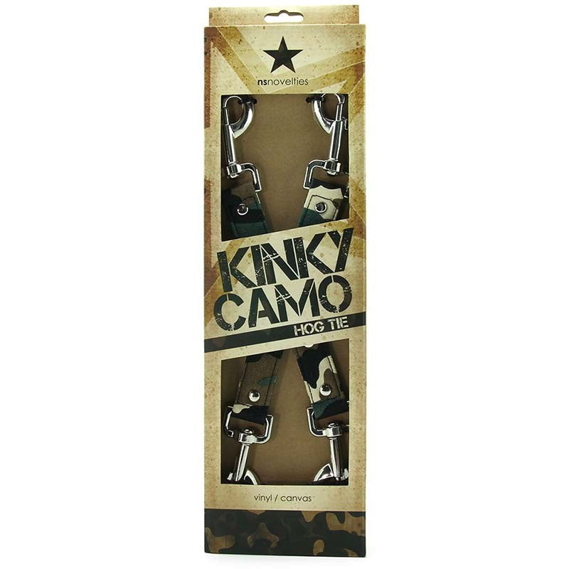 Kinky Hogtie Camo Toy Sale Now On - - Cuffs And Restraints