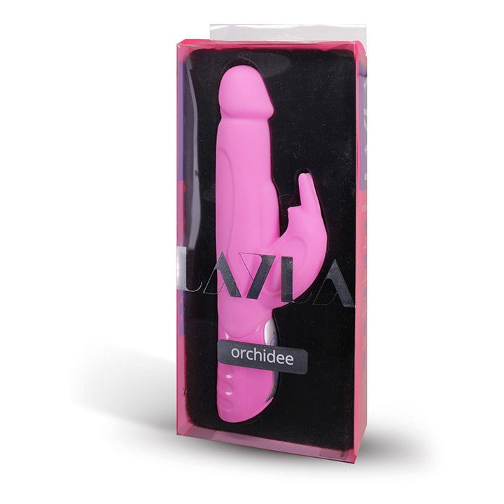 BDStyle Layla Orchidee Pink Triple Motor Rabbit Vibrator - - Rabbit Vibrators
